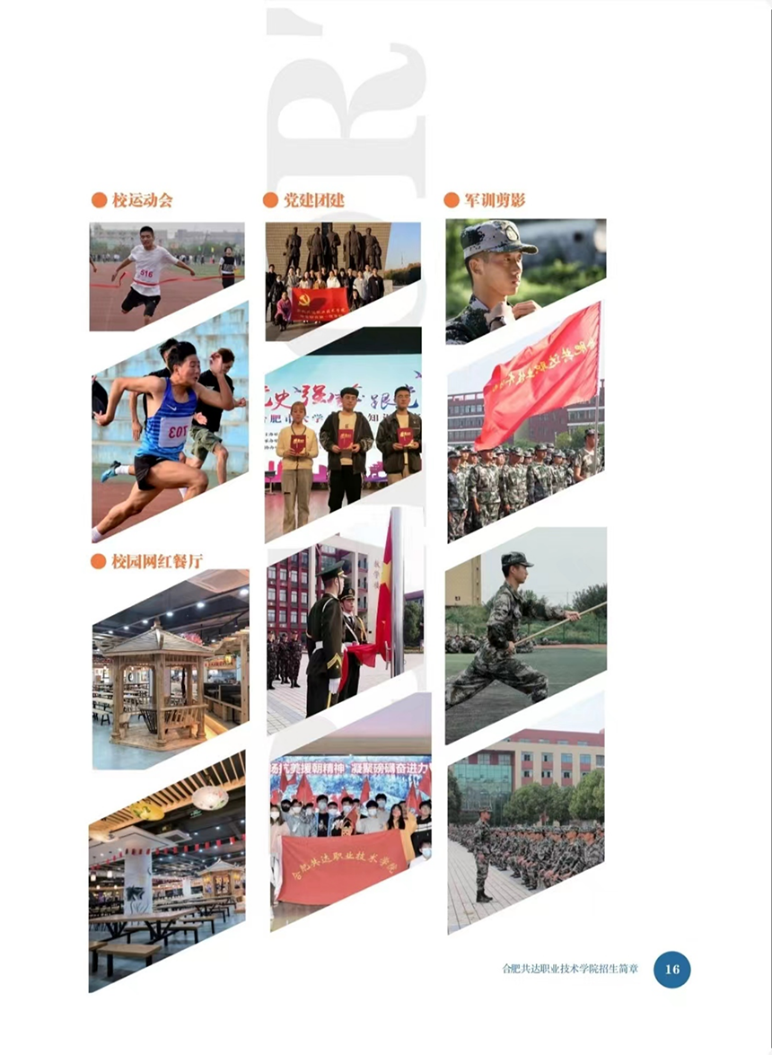 合肥共達職業(yè)技術(shù)學(xué)院－2023年秋季普通高考招生宣傳冊
