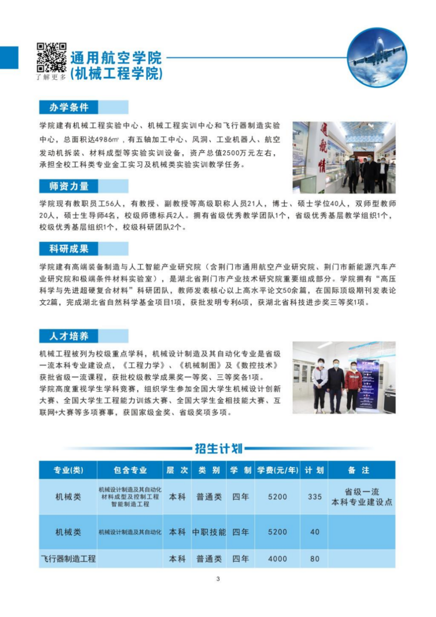 荊楚理工學(xué)院－2024年招生簡章
